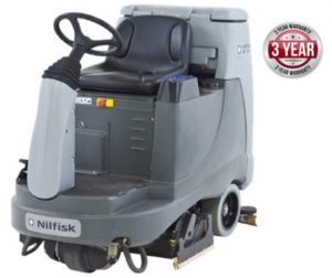 Nilfisk BR855 - Commercial Ride On Scrubber and Dryer